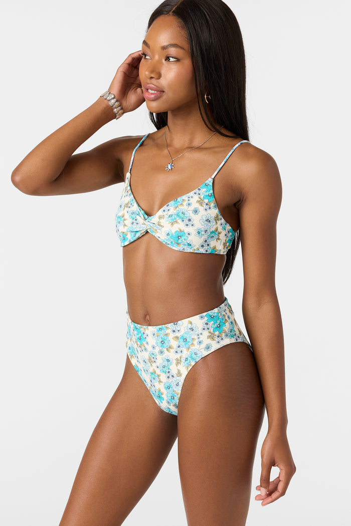 Coastal Floral Malibu Top - Blue Mist | O'Neill