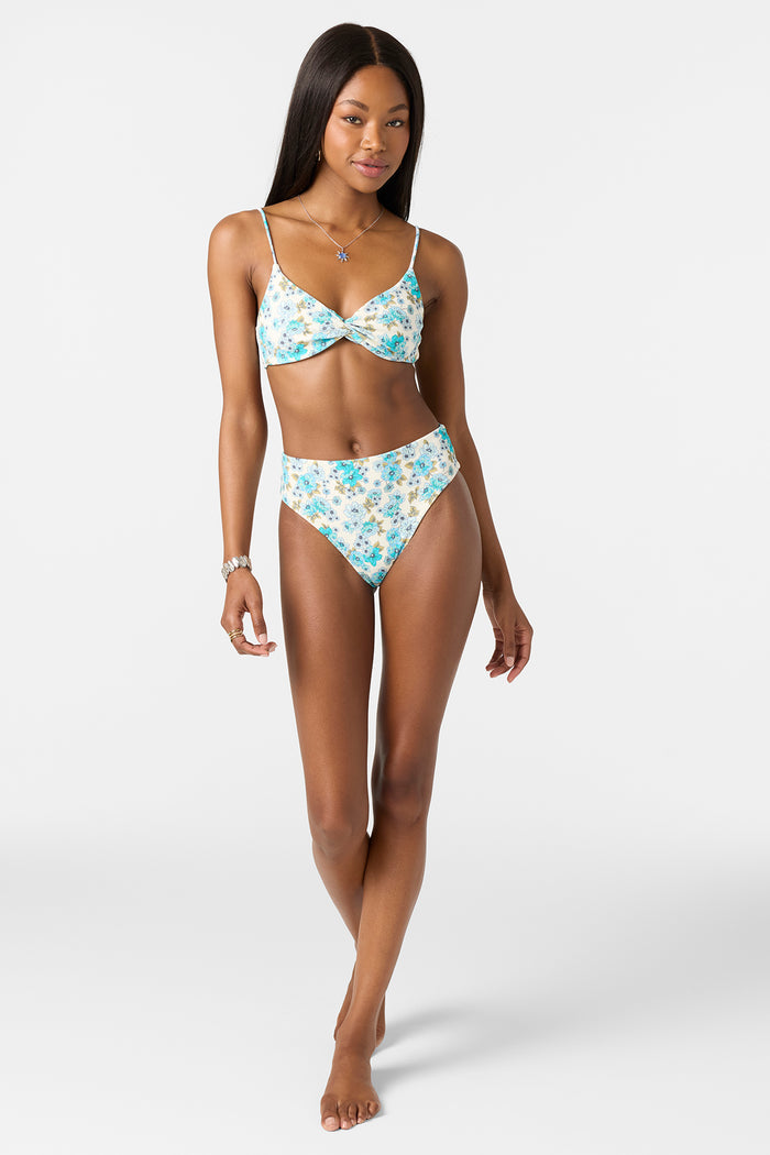 Coastal Floral Malibu Top - Blue Mist | O'Neill