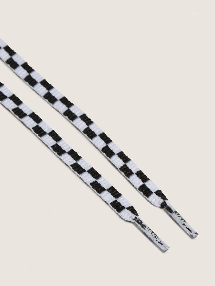 Cordones Vans 45" Black-White Check