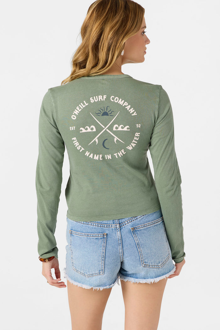 Crestview Long Sleeve Tee - Sea Spray | O'Neill