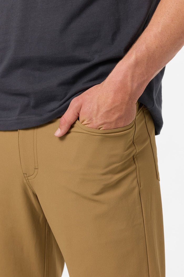 Crossover 5 Pocket Standard Fit Hybrid Pants - Dark Khaki | O'Neill