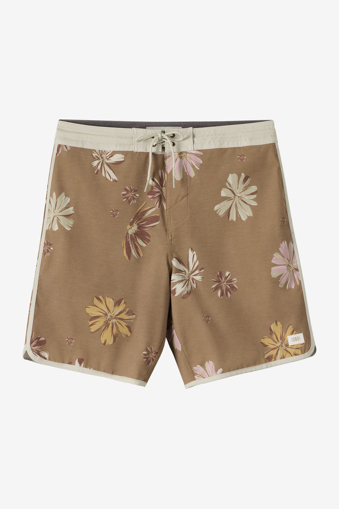 Cruzer Scallop 18" Boardshorts - Dark Khaki | O'Neill