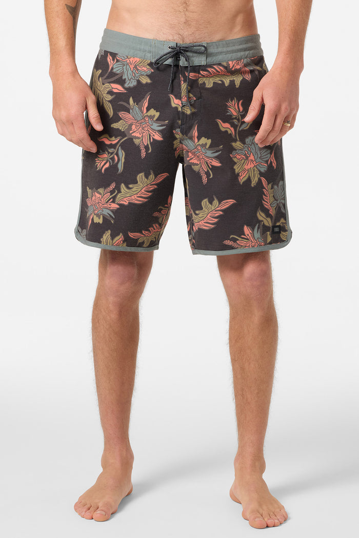Cruzer Scallop 18" Boardshorts - Black | O'Neill
