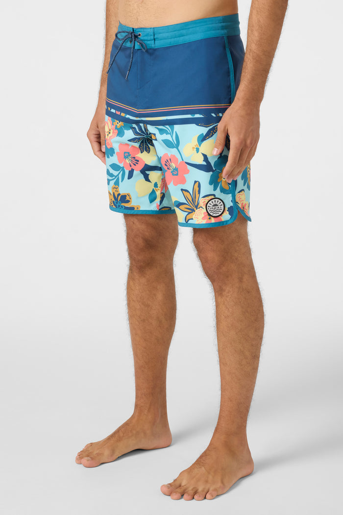 Cruzer Scallop 18" Boardshorts - Indigo | O'Neill