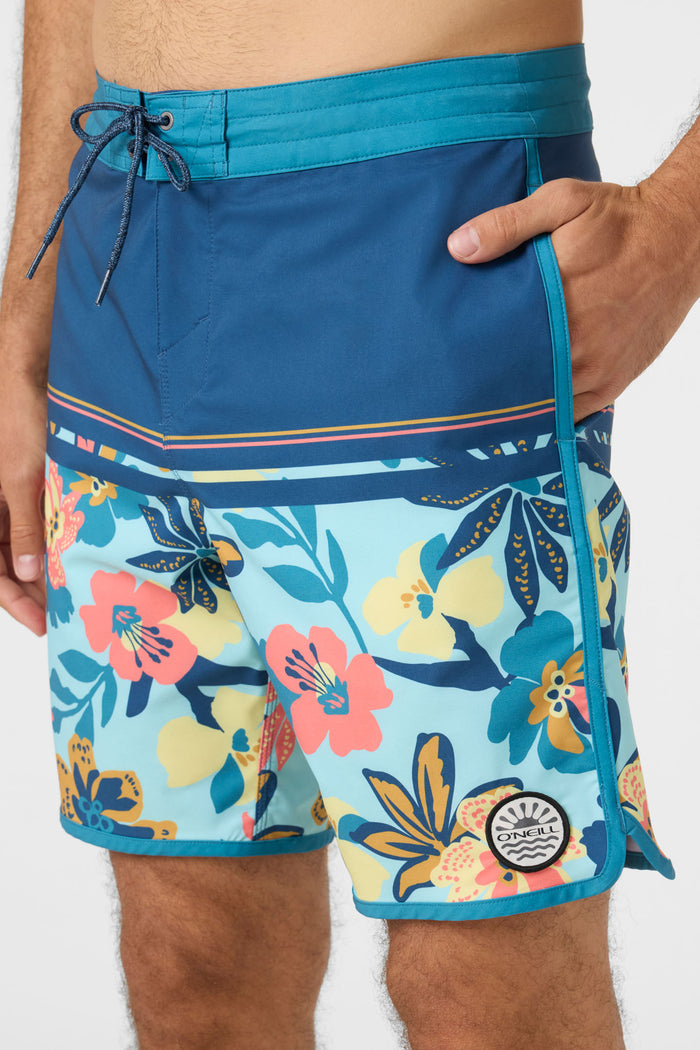 Cruzer Scallop 18" Boardshorts - Indigo | O'Neill