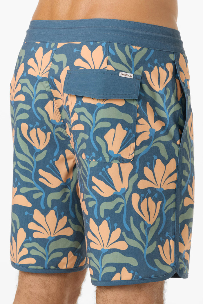 Cruzer Scallop 18" Boardshorts - Dark Slate | O'Neill