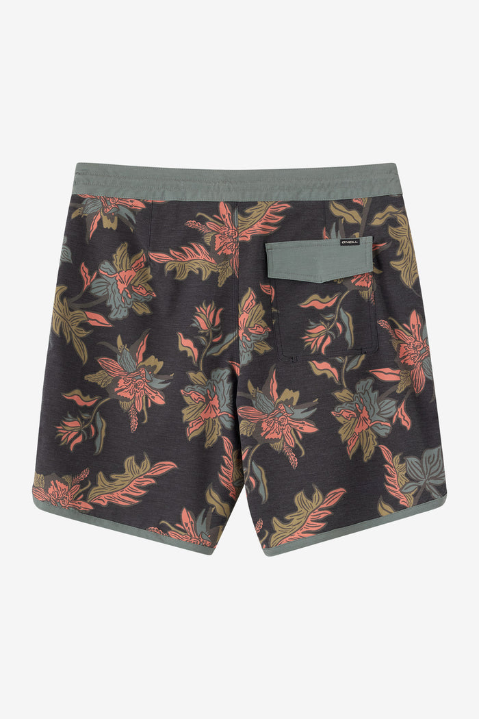 Cruzer Scallop 18" Boardshorts - Black | O'Neill