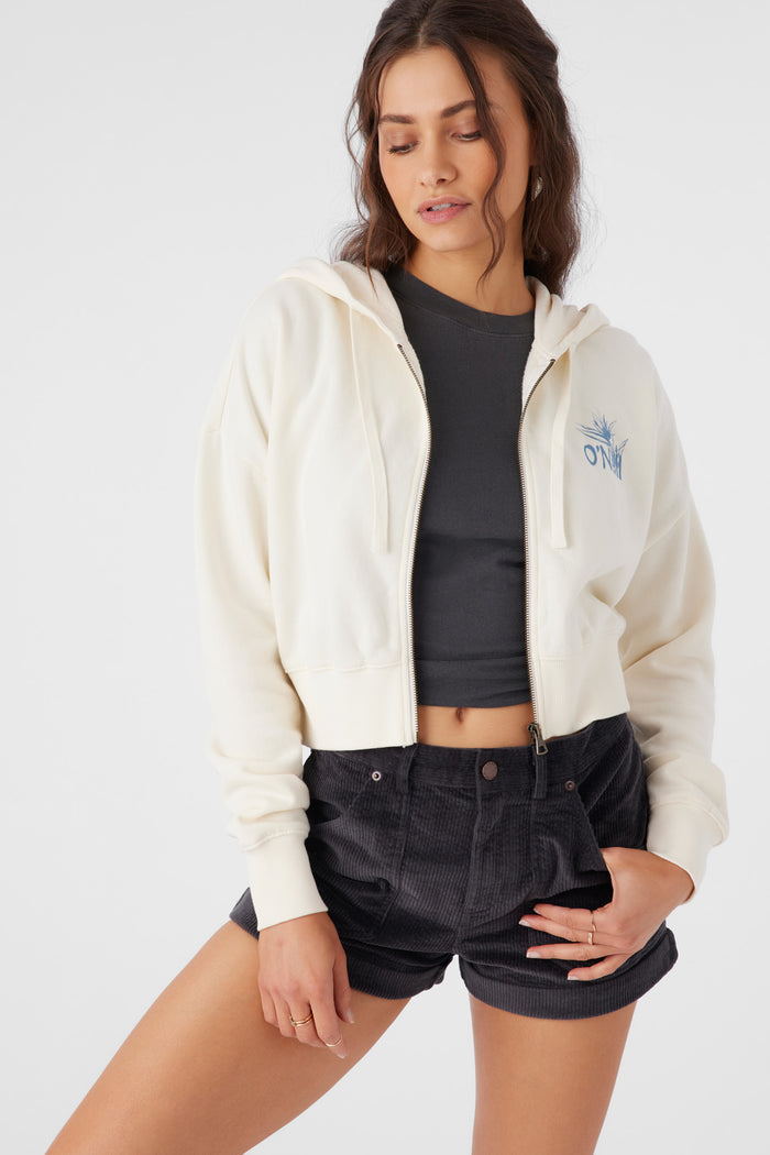 Darcie Hooded Zip Fleece Jacket -  | O'Neill