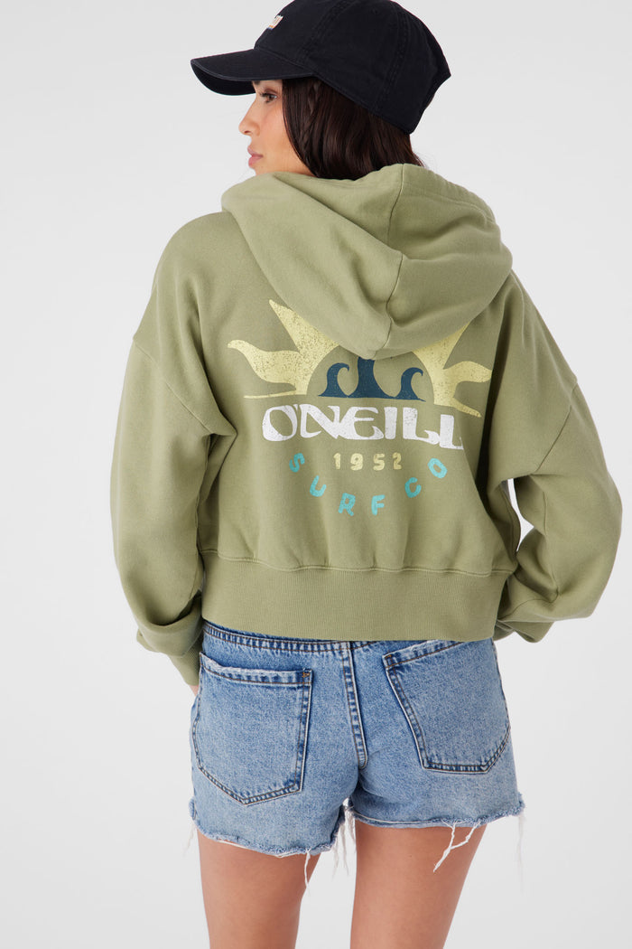 Darcie Hooded Zip Fleece Jacket -  | O'Neill