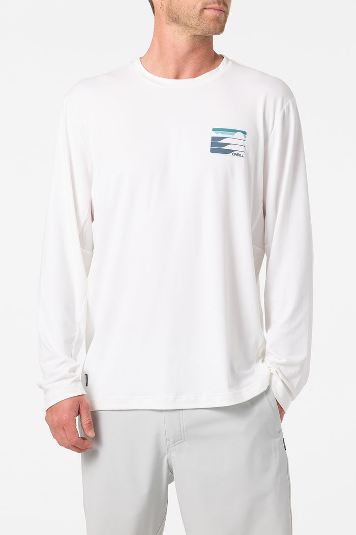 Dawn UPF Standard Fit Long Sleeve Tee - White | O'Neill