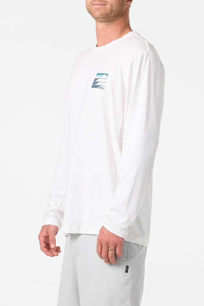 Dawn UPF Standard Fit Long Sleeve Tee - White | O'Neill