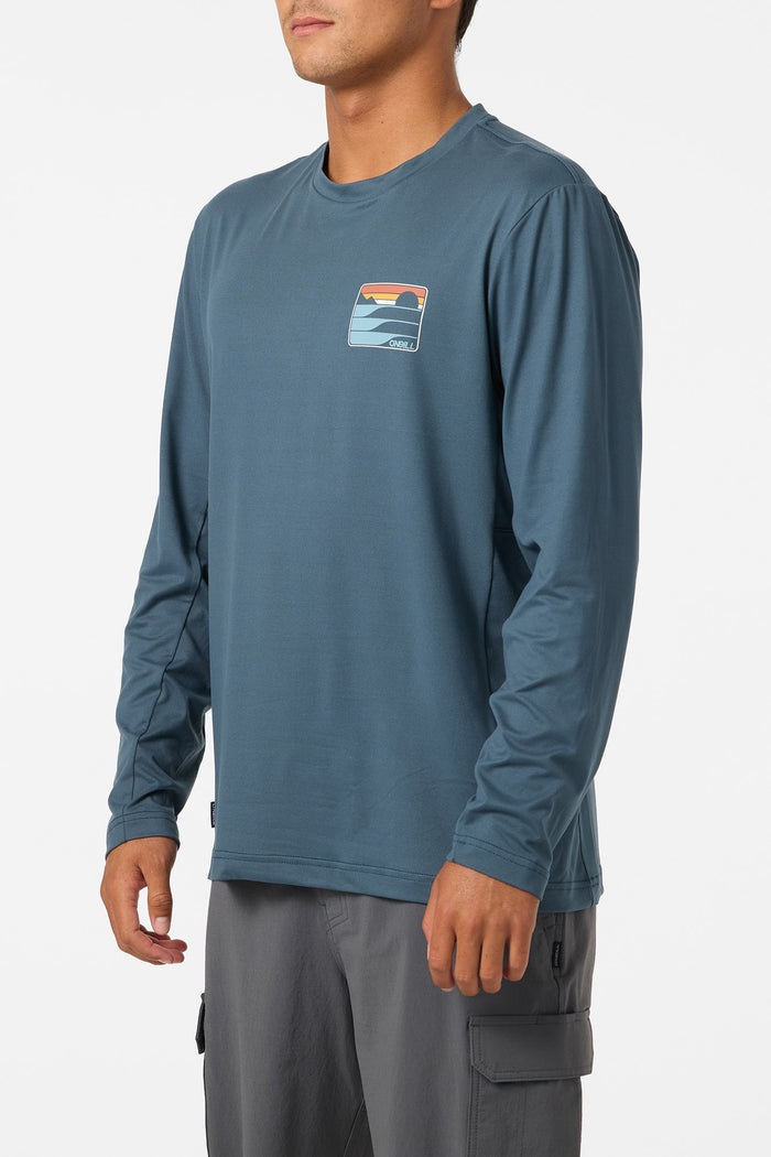 Dawn UPF Standard Fit Long Sleeve Tee - Dark Slate | O'Neill