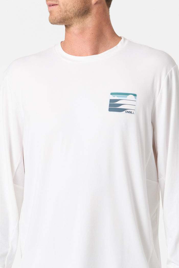 Dawn UPF Standard Fit Long Sleeve Tee - White | O'Neill