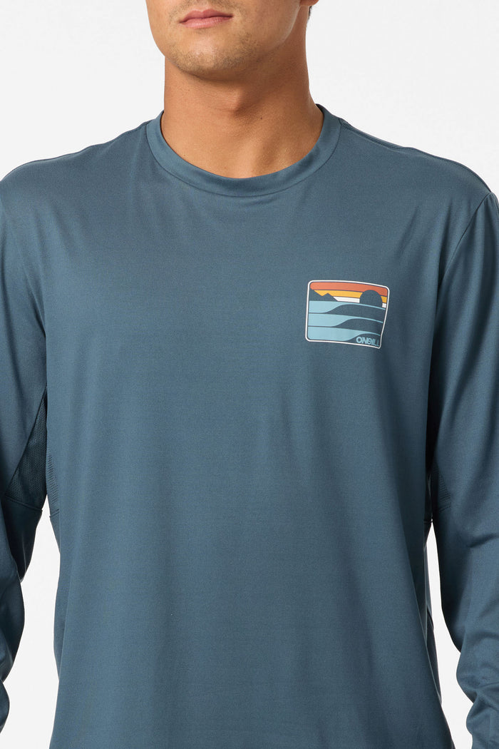 Dawn UPF Standard Fit Long Sleeve Tee - Dark Slate | O'Neill