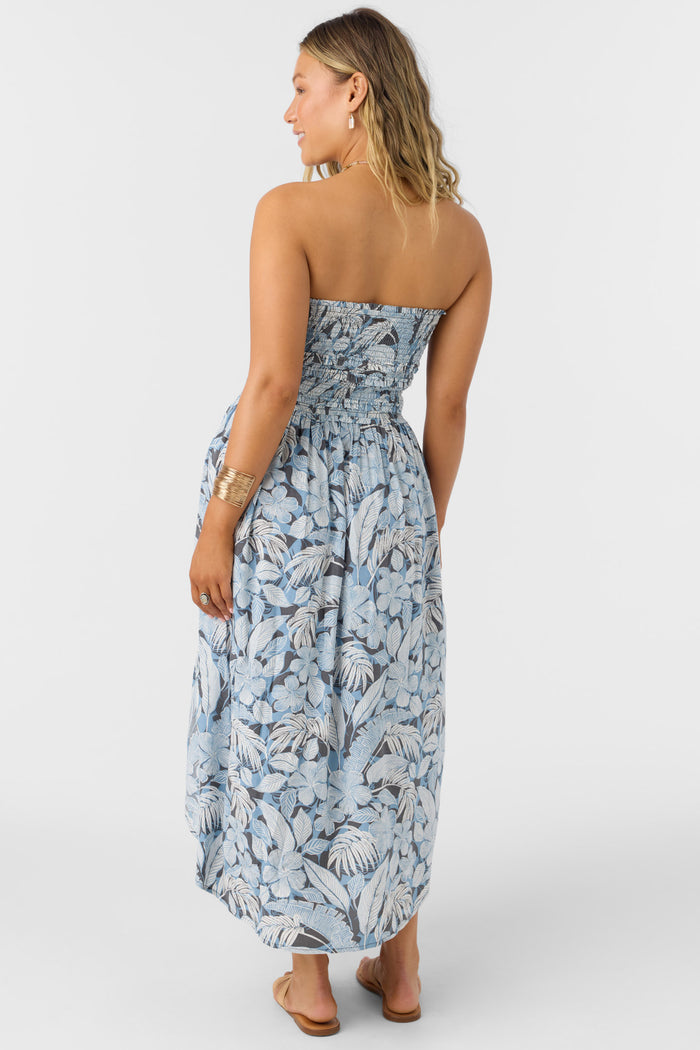 Devyn Palmetto Floral Midi Dress - Slate | O'Neill