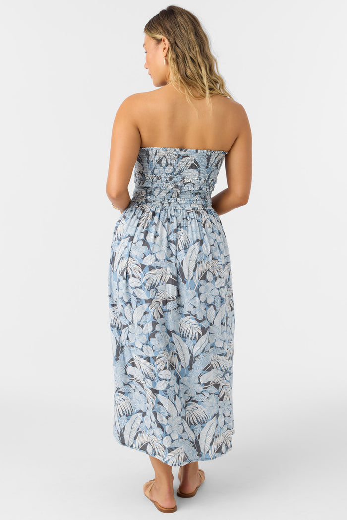Devyn Palmetto Floral Midi Dress -  | O'Neill