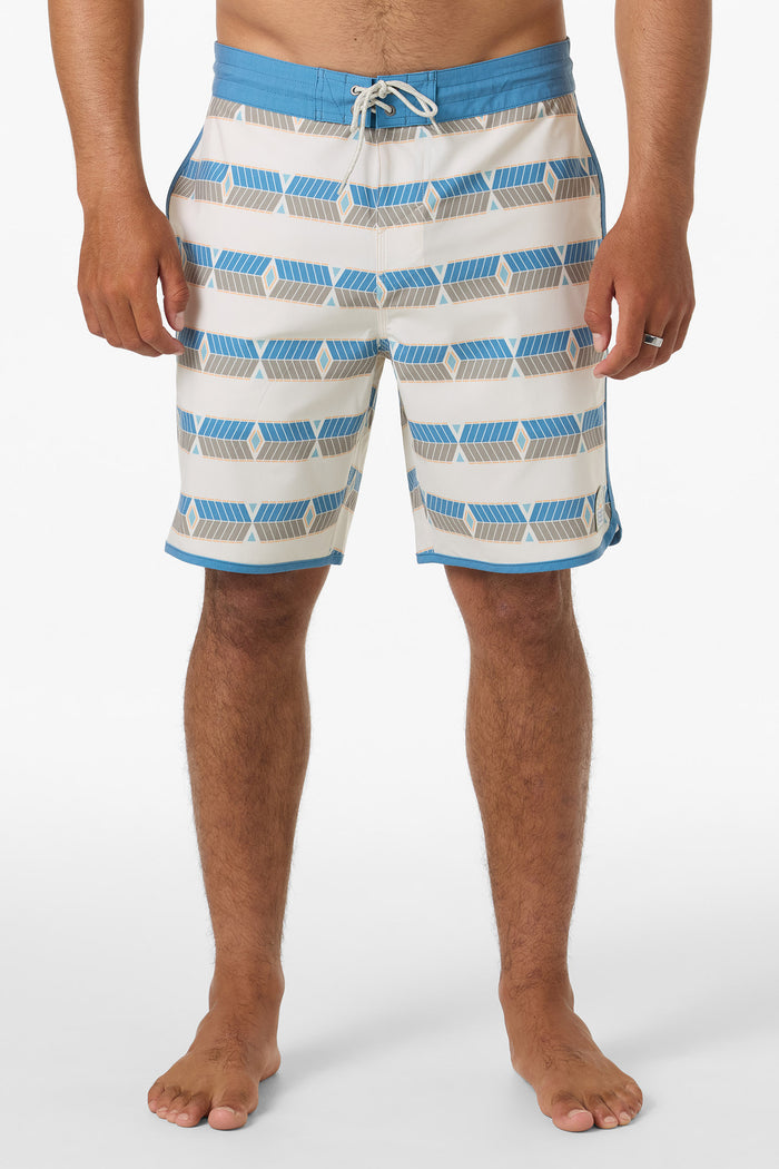 Diamante Cruzer Scallop 18" Boardshorts - Tofu | O'Neill