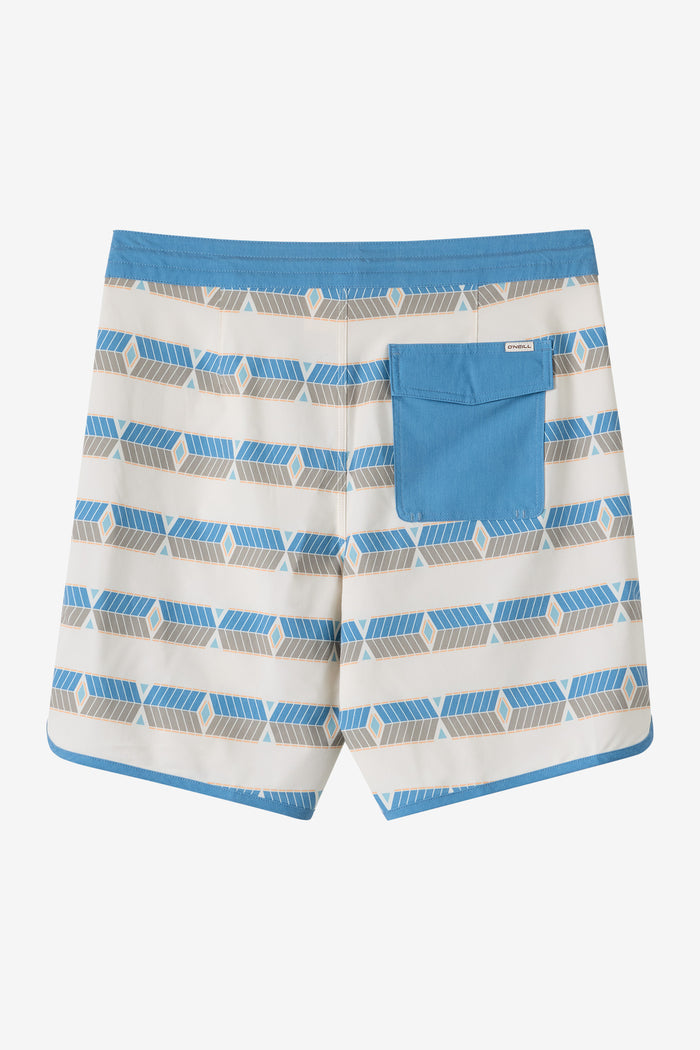 Diamante Cruzer Scallop 18" Boardshorts - Tofu | O'Neill