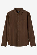 Dodgy Standard Fit Long Sleeve Shirt - Turkish Coffee | O'Neill