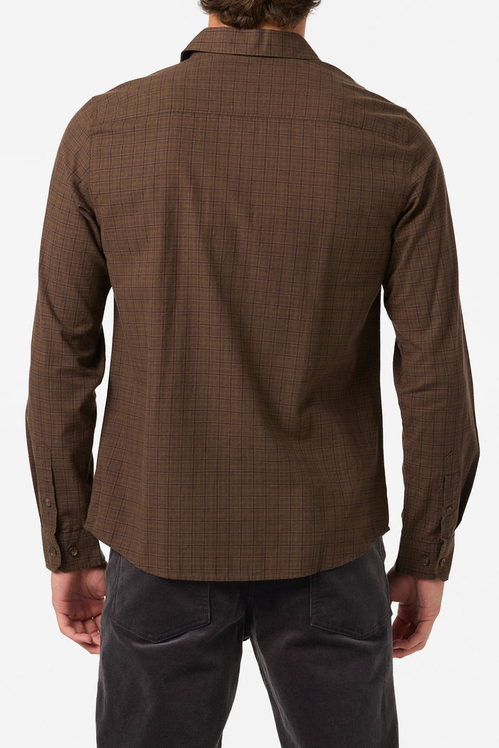 Dodgy Standard Fit Long Sleeve Shirt - Turkish Coffee | O'Neill