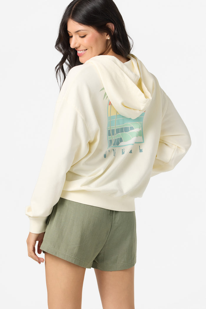Drift Hoody Pullover Fleece - Winter White | O'Neill