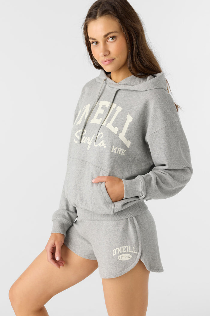 Drift Hoody Pullover Fleece - Heather Ash | O'Neill