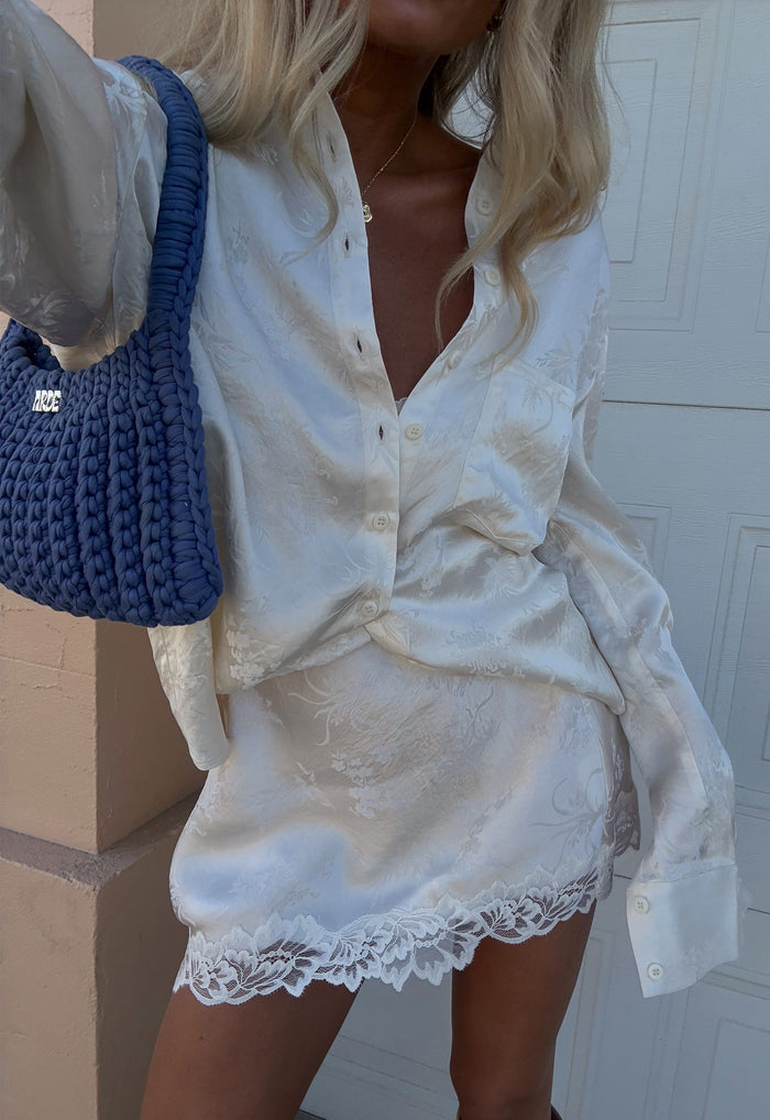 Dubois Bias Mini Skirt