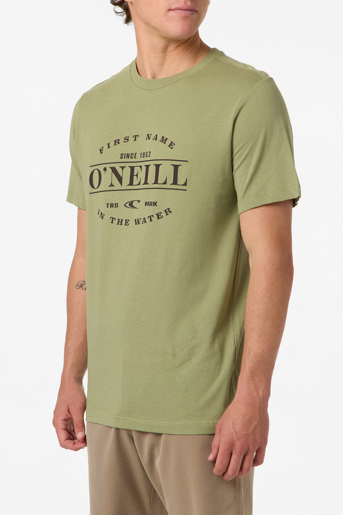 East Cliff Classic Tee - Oil Green | O'Neill
