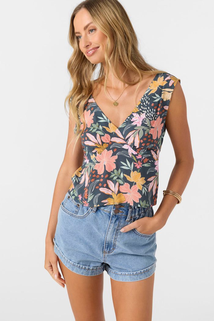 Elsah Sleeveless Top - Slate | O'Neill