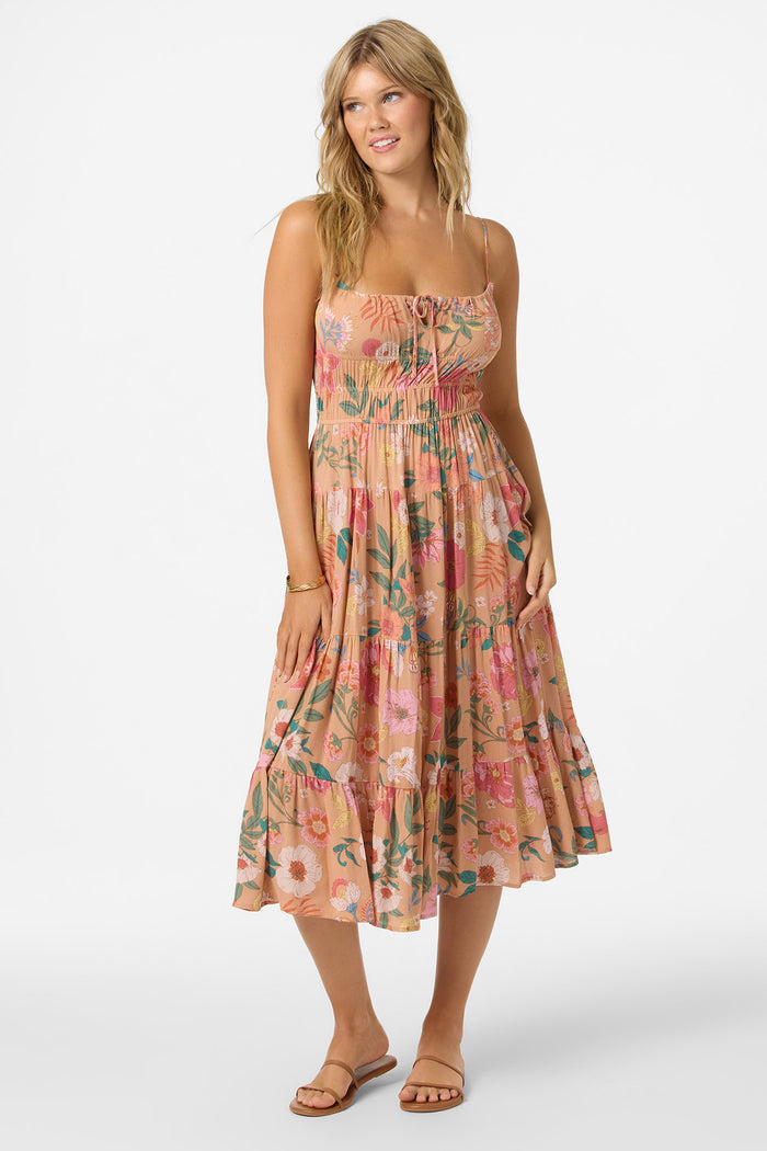 Esther Camella Midi Dress - Cork | O'Neill