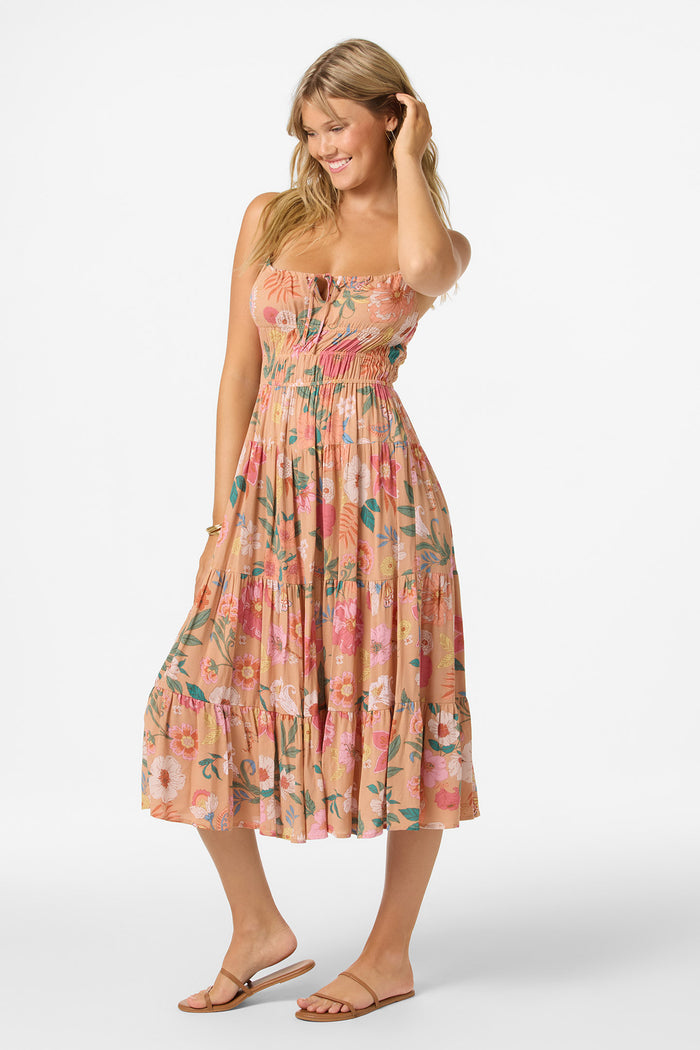 Esther Camella Midi Dress - Cork | O'Neill