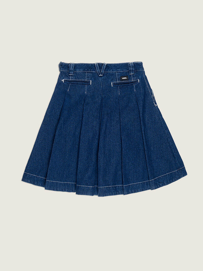 Falda Mujer Authentic Chino Deni Azul Vans