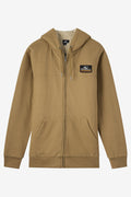 Fifty Two High Pile Zip Fleece - Dark Khaki | O'Neill
