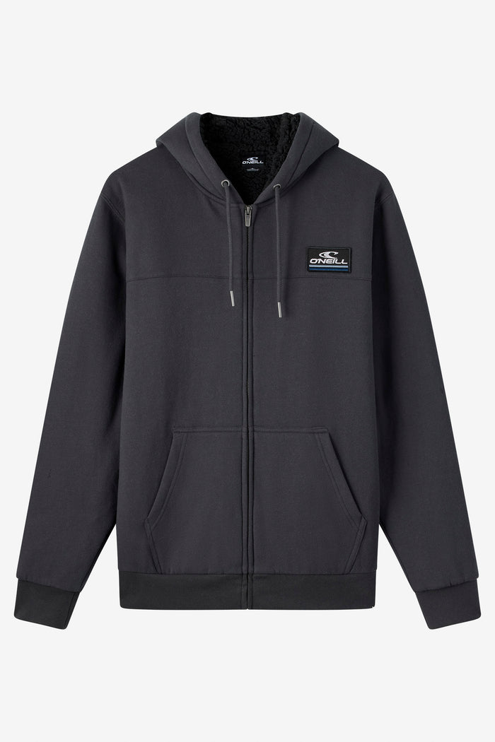 Fifty Two High Pile Zip Fleece - Phantom | O'Neill
