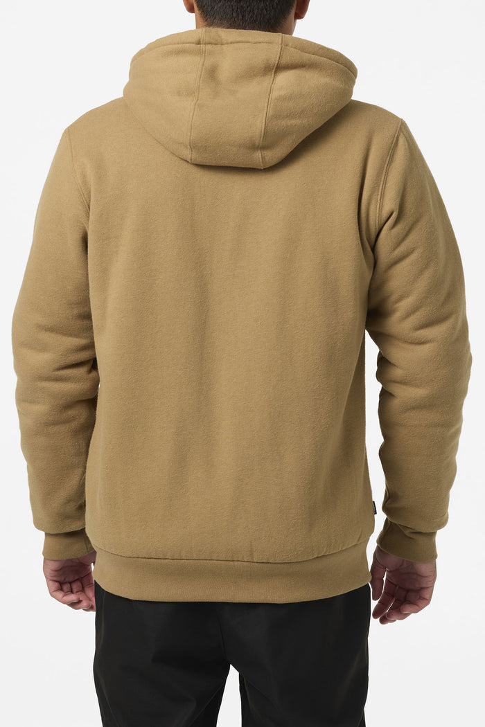 Fifty Two High Pile Zip Fleece - Dark Khaki | O'Neill