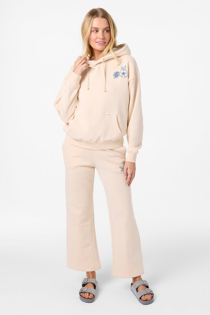 Flora Drift Hoodie Pullover Fleece - Tapioca | O'Neill