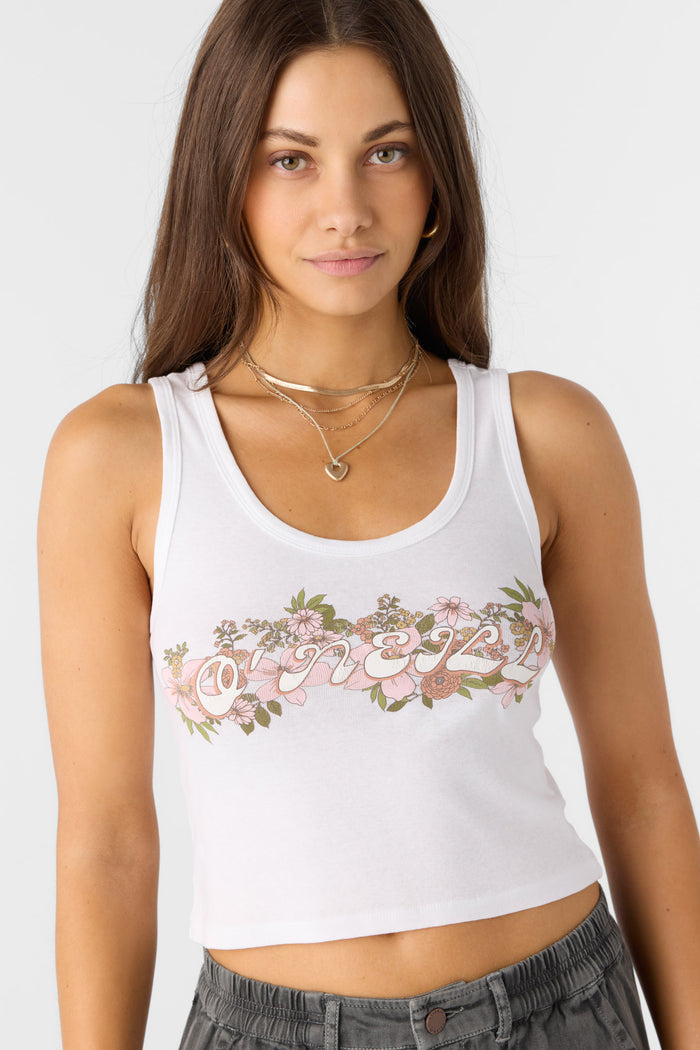 Flora Flora Tank - White | O'Neill