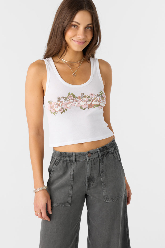 Flora Flora Tank - White | O'Neill