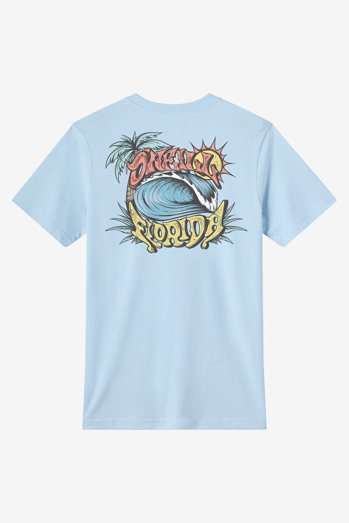 Florida Man Classic Tee - Sky Blue Heather | O'Neill
