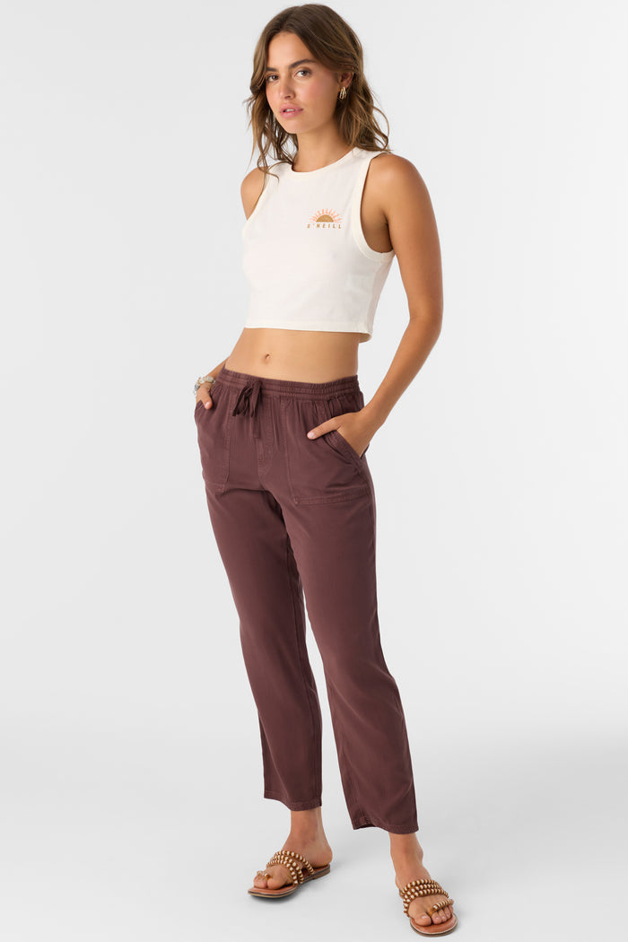 Francina Twill Pants - Chocolate | O'Neill