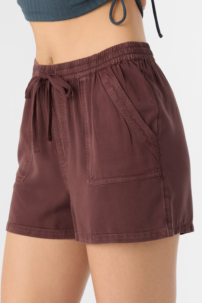 Francina Twill Shorts - Chocolate | O'Neill