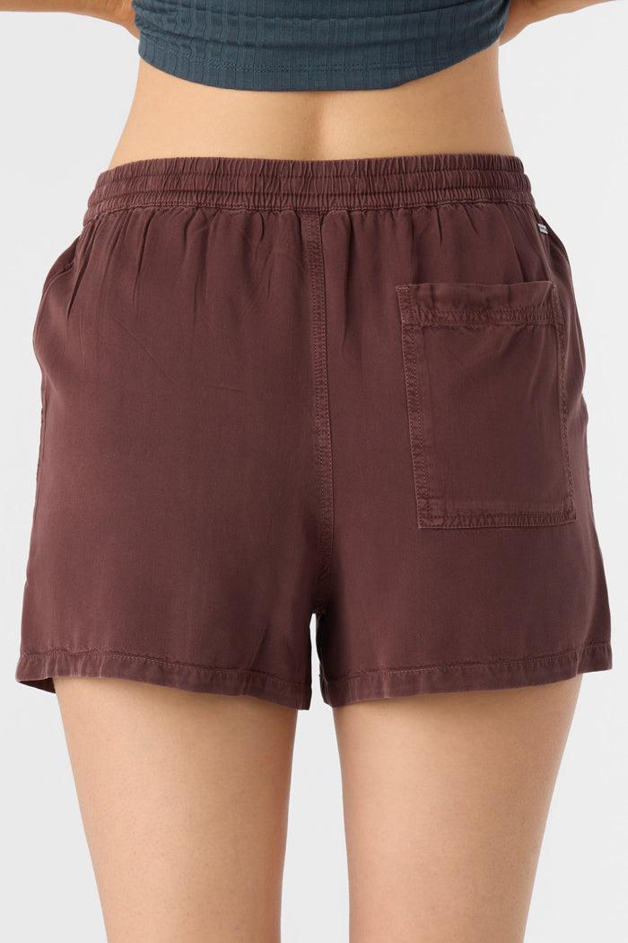 Francina Twill Shorts - Chocolate | O'Neill