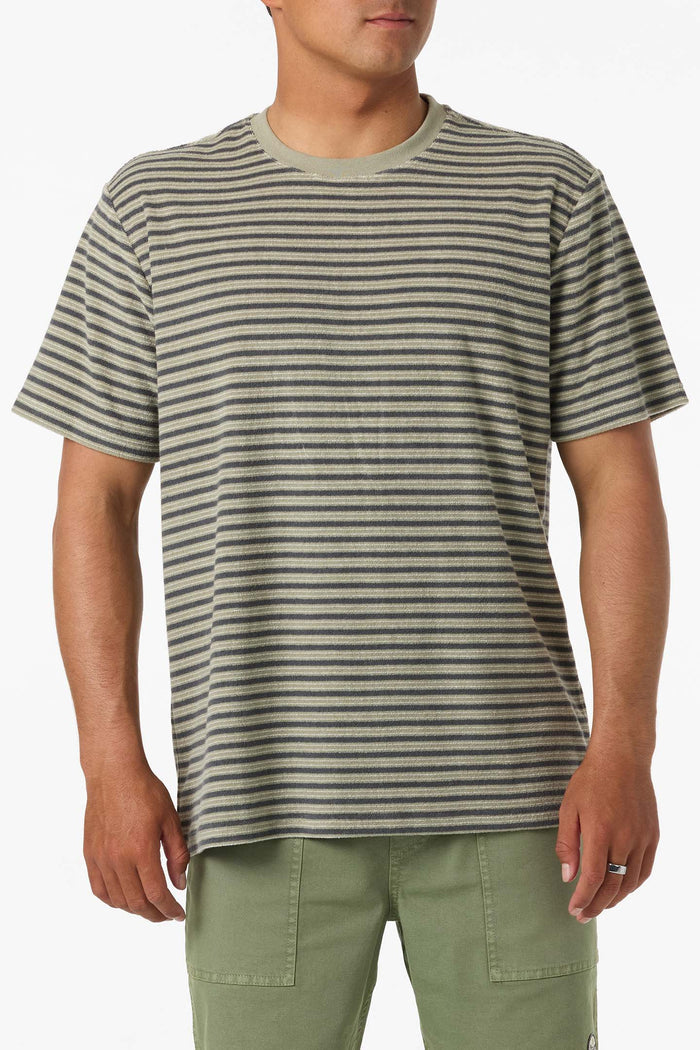 Frontiers Striped Tee - Seagrass | O'Neill