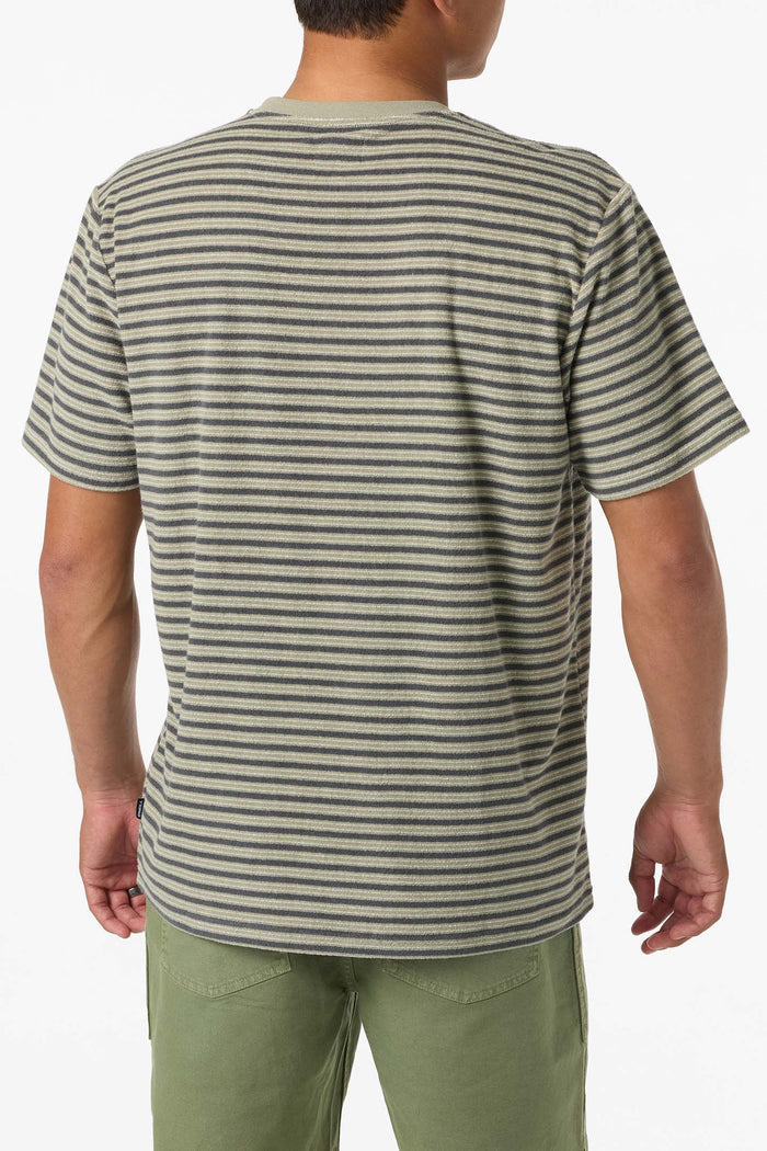 Frontiers Striped Tee - Seagrass | O'Neill