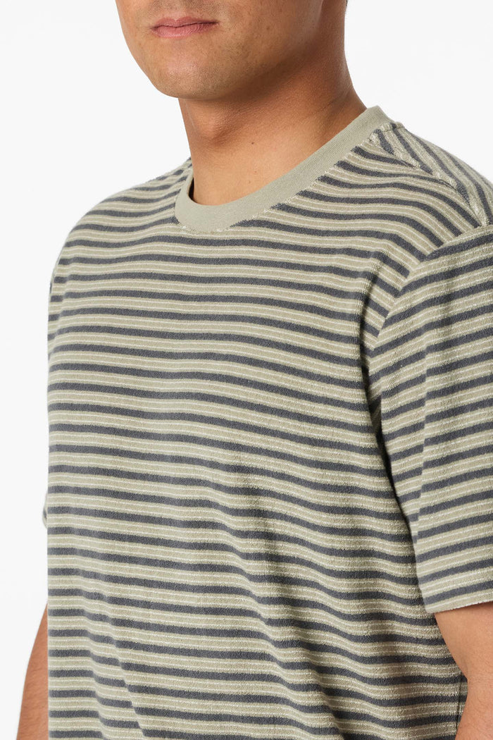 Frontiers Striped Tee - Seagrass | O'Neill