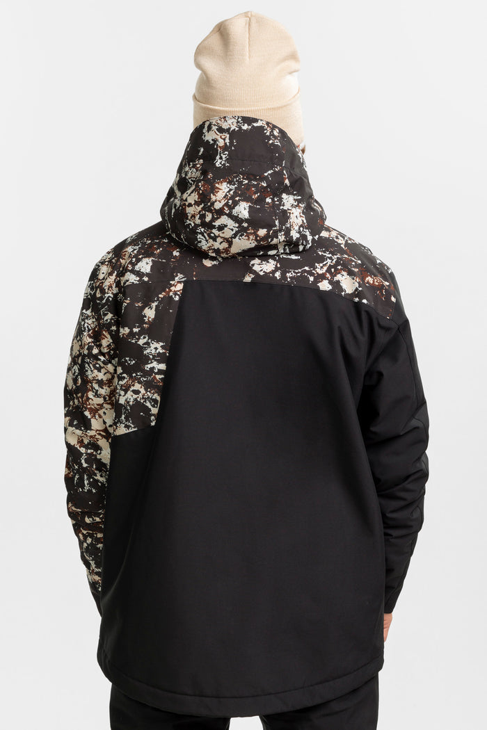 FWC Cruz Block Snow Jacket - Blk/Beige | O'Neill