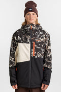FWC Cruz Triple Snow Jacket - Blk/Beige | O'Neill