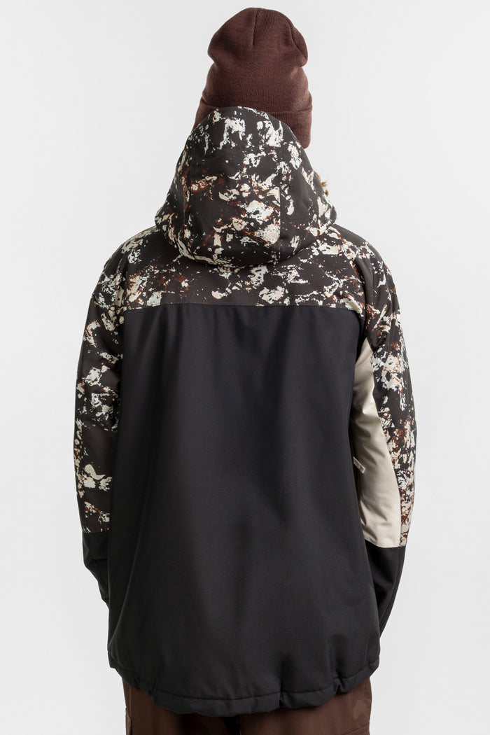 FWC Cruz Triple Snow Jacket - Blk/Beige | O'Neill