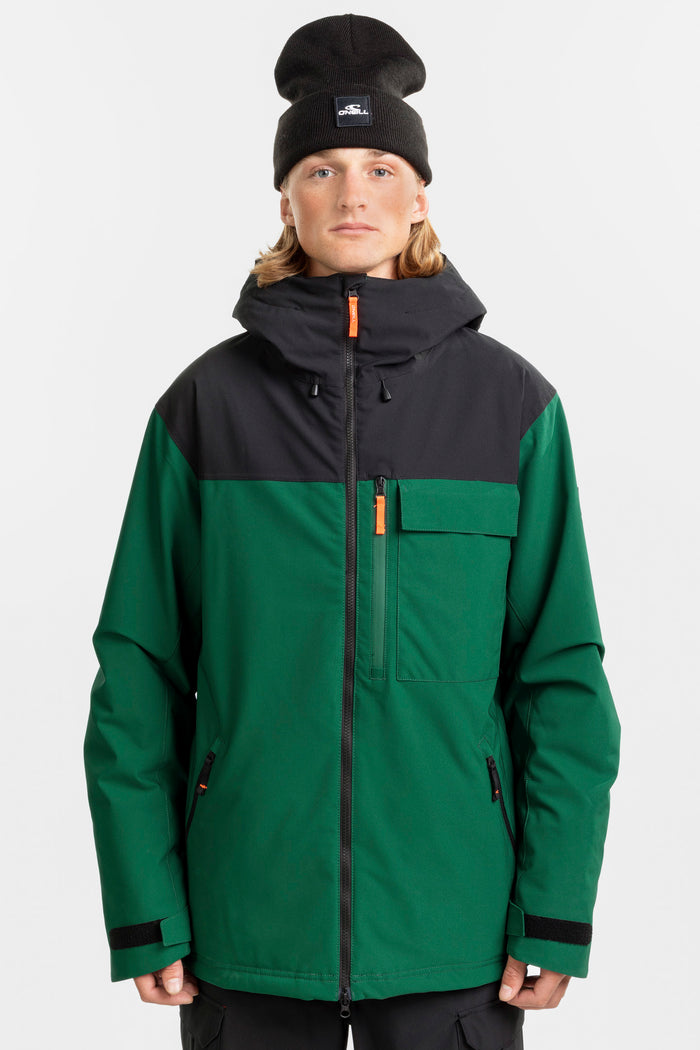 FWC Peak Snow Jacket - Emerald Cb | O'Neill