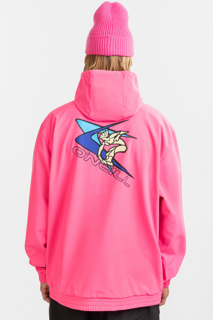 FWC Play Softshell Snow Hoodie - Skatr Pnk | O'Neill